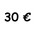 BON D'ACHAT 30 €