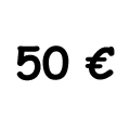 BON D'ACHAT 50 €