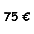 BON D'ACHAT 75 €