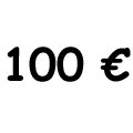 BON D'ACHAT 100 €